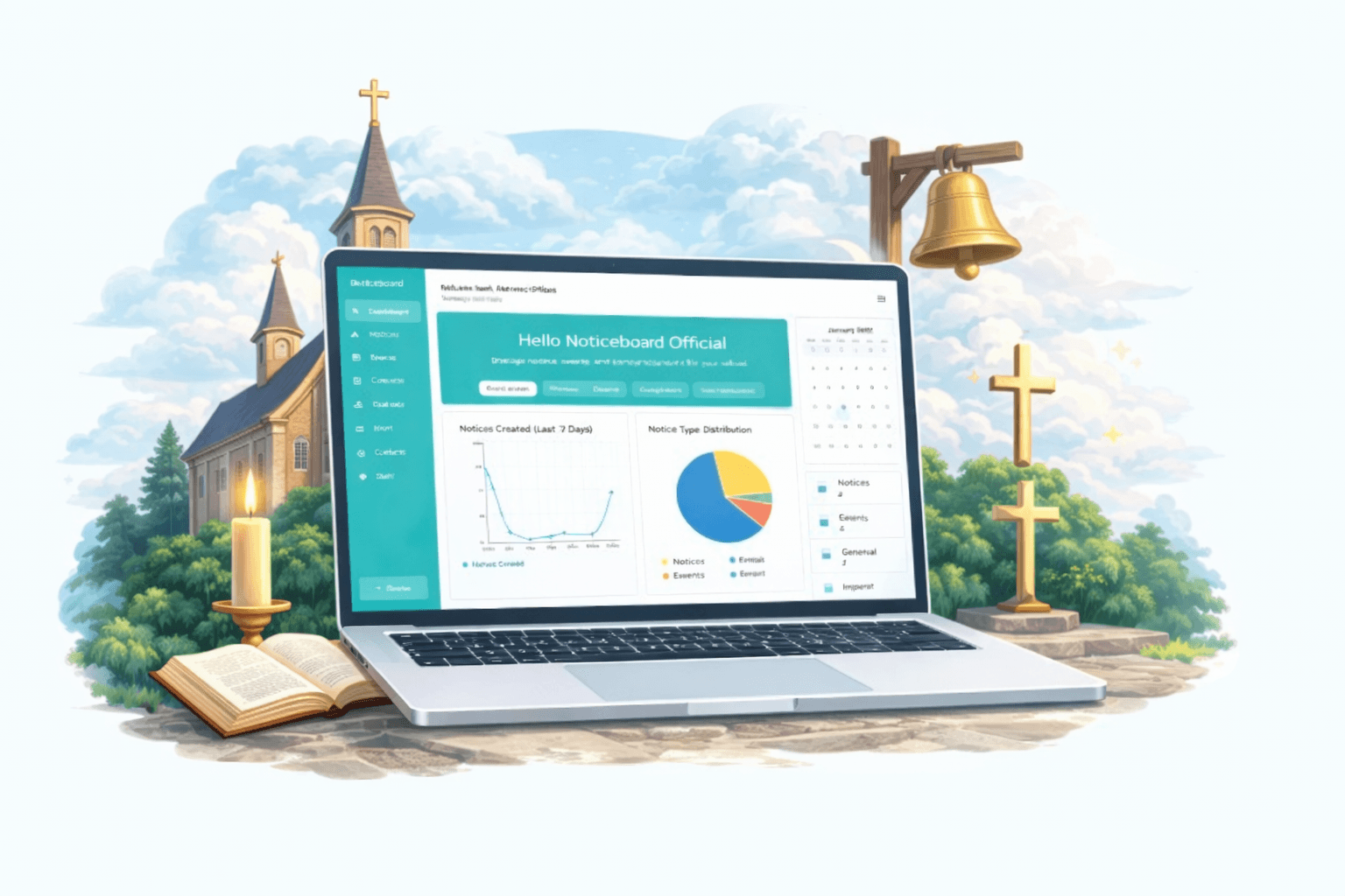 A simple, trusted way for pastors and churches to stay connected with their congregation.