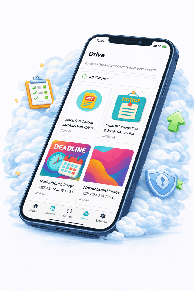 Noticeboard App Preview